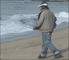 Bato cayendo de hocico