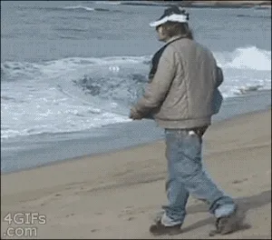 Bato cayendo de hocico